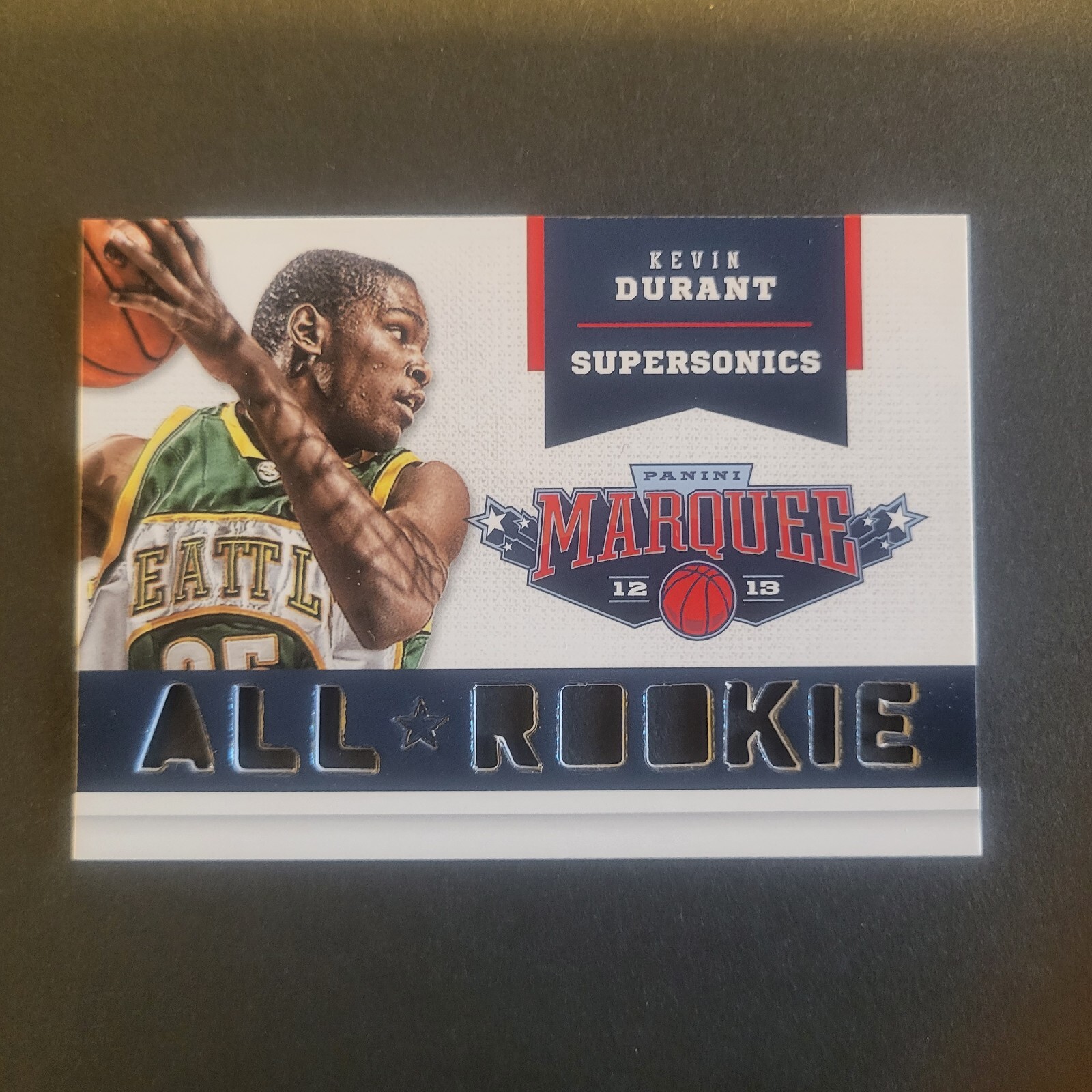 2012-13 Panini Marquee KEVIN DURANT #12 Die-Cut All Rookie Seattle Supersonics