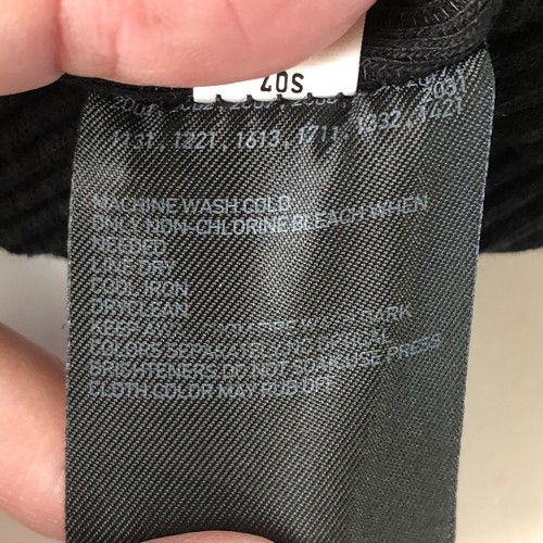 Uniqlo Womens Black Ribbed Short Sleeve Boat Neck Top Size XL - Picture 10 of 12