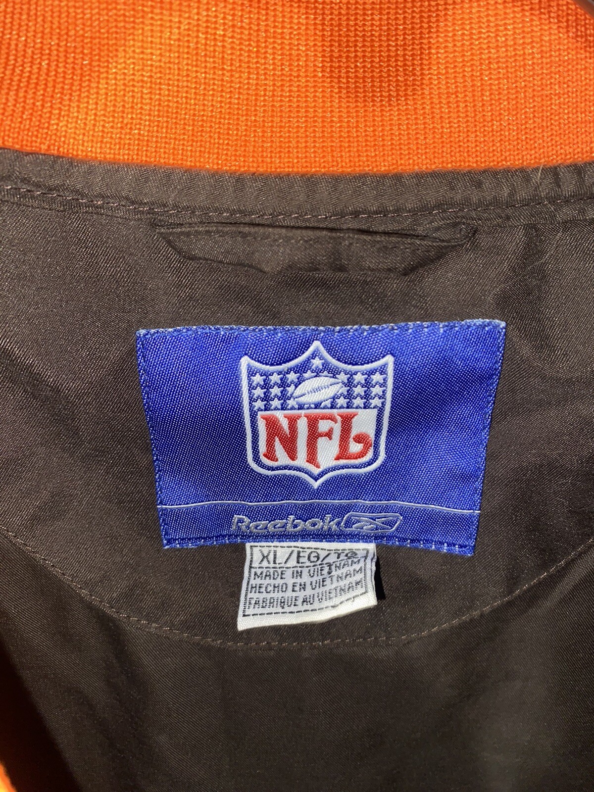 Vtg Cleveland Browns Jacket Men’s XL Reebok Pullover Windbreaker thumbnail 2