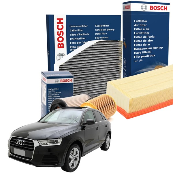 Kit Tagliando 4 Filtri Bosch Per Audi Q3 2.0 Tdi 150CV-image
