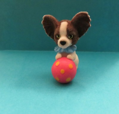 Tri Color Papillon Puppy In My Pocket Series 9 Trainer Toys Hobbies Other Preschool Pretend Play