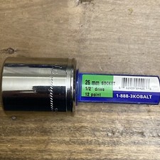 26mm 1/2  Drive Kobalt USA 1st Gen Snapon Soc...