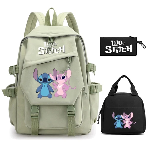 3-teiliges/Set Disney&Lilo&Stitch Rucksack Brotzeittaschen Rucksack Reiserucksack Mochila - Bild 52 von 65