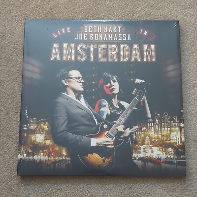 BETH HART & JOE BONAMASSA Live in Amsterdam 3 x 12'' Vinyl 2014 Europe PRD7434 1