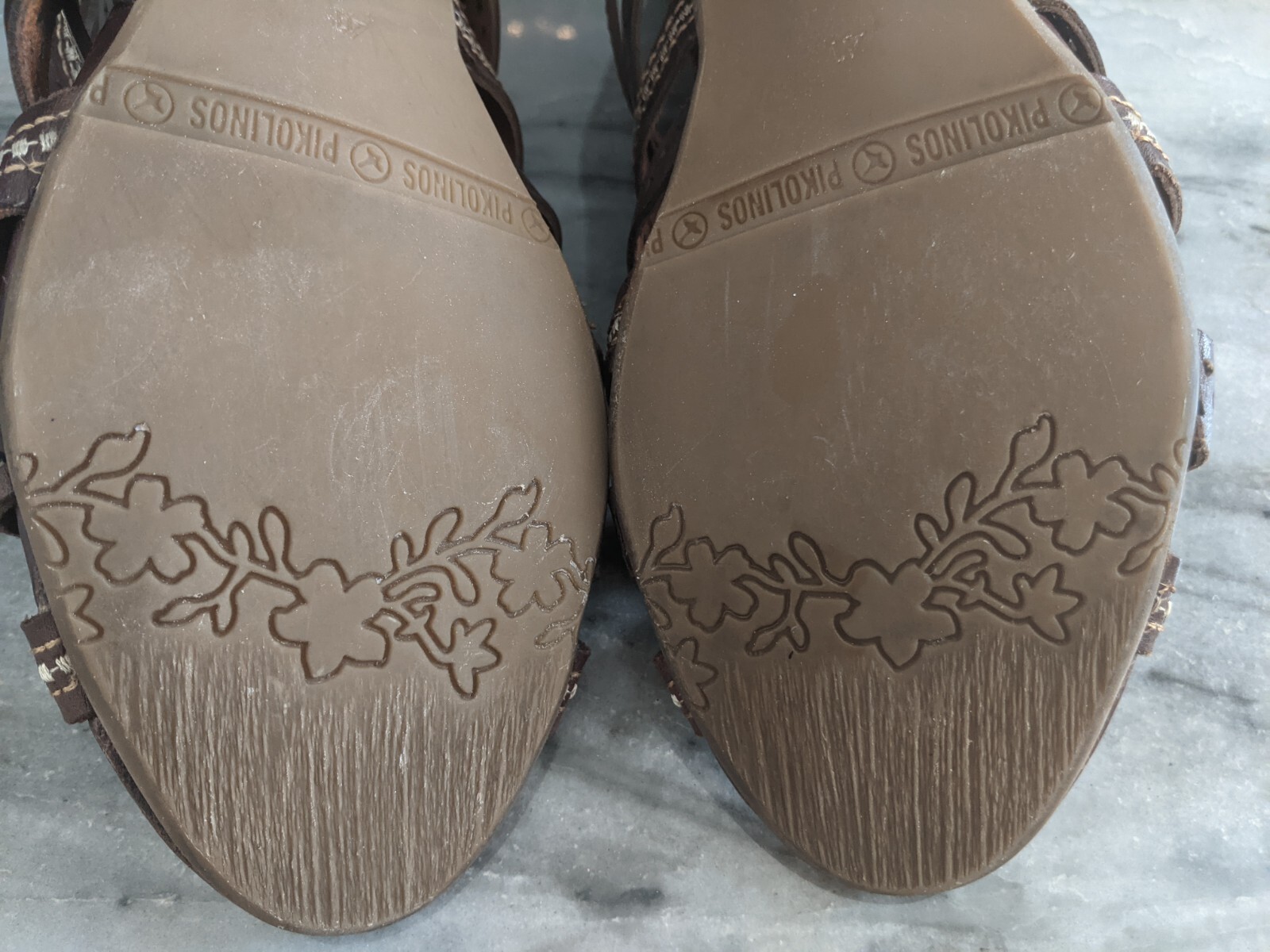 PIKOLINOS Brown Java Gladiator Sandal Zip Back St… - image 20