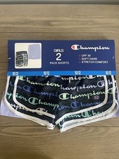 Champion Girls Two Pack Shorts Size 10/12