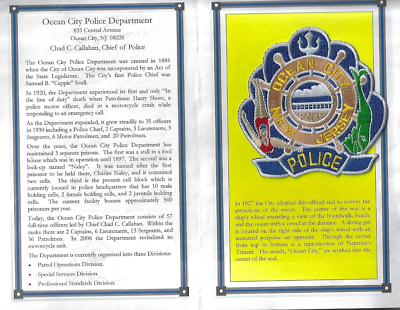 Super6props Raccoon City Police Officer Ricamato Il Ferro Sulla