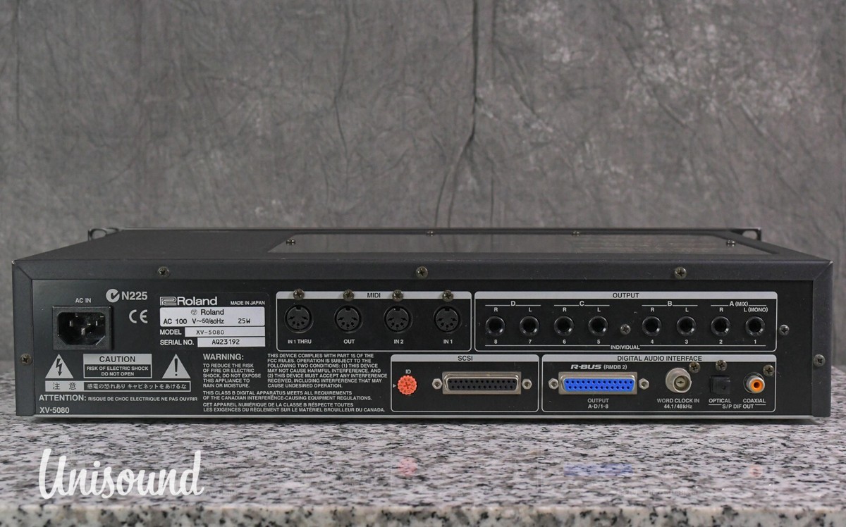 Roland XV-5080 Rackmount Synthesizer in Very Good Condition | eBay