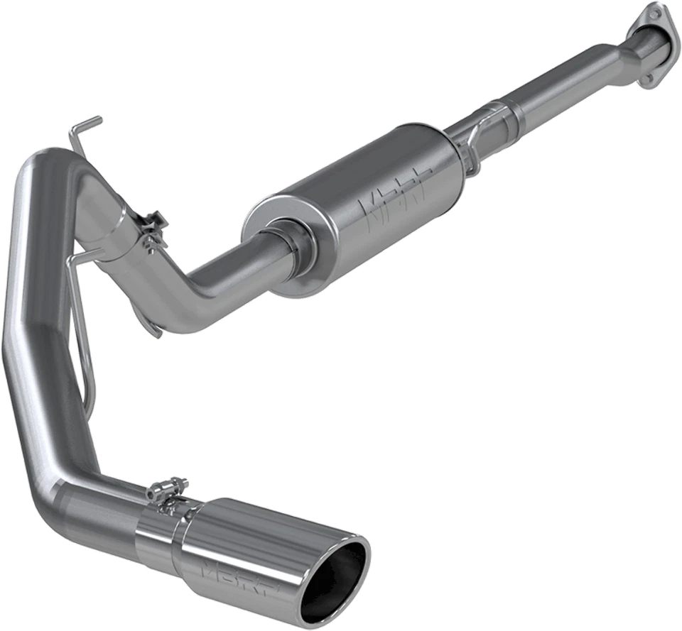 MBRP 3 英寸猫背排气系统适合 2009 - 2010 福特 F-150 SuperCab/Crew 4.6L 升 5.4L 升 — 第 2/2 张图片