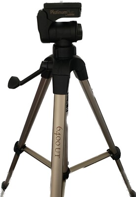 Platinum Plus 6400 UT Sunpak Tripod Stand Photography Camera
