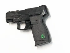 Textured Rubber Gun Grip Enhancement Wrap for Taurus Millennium G2S white insert