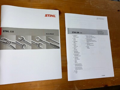 038, 038 AV, Super, Magnum Service Workshop Repair & Parts List Diagram Manual