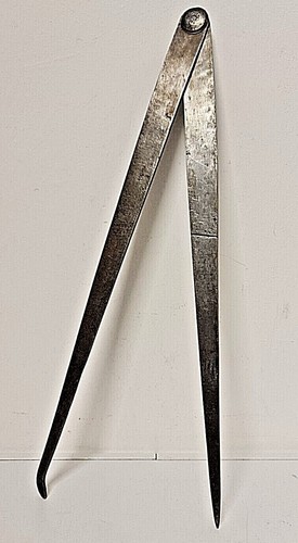 Engineering Calipers Caliper Vintage Collectable Metalworking Measuring - Picture 15 of 34