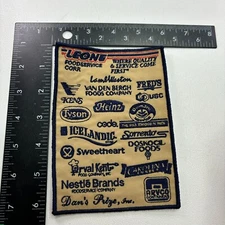 VINTAGE MANY BRANDS LEONE FOOD SERVICE CORP Patch (TYSON HEINZ & MORE!) 10W8