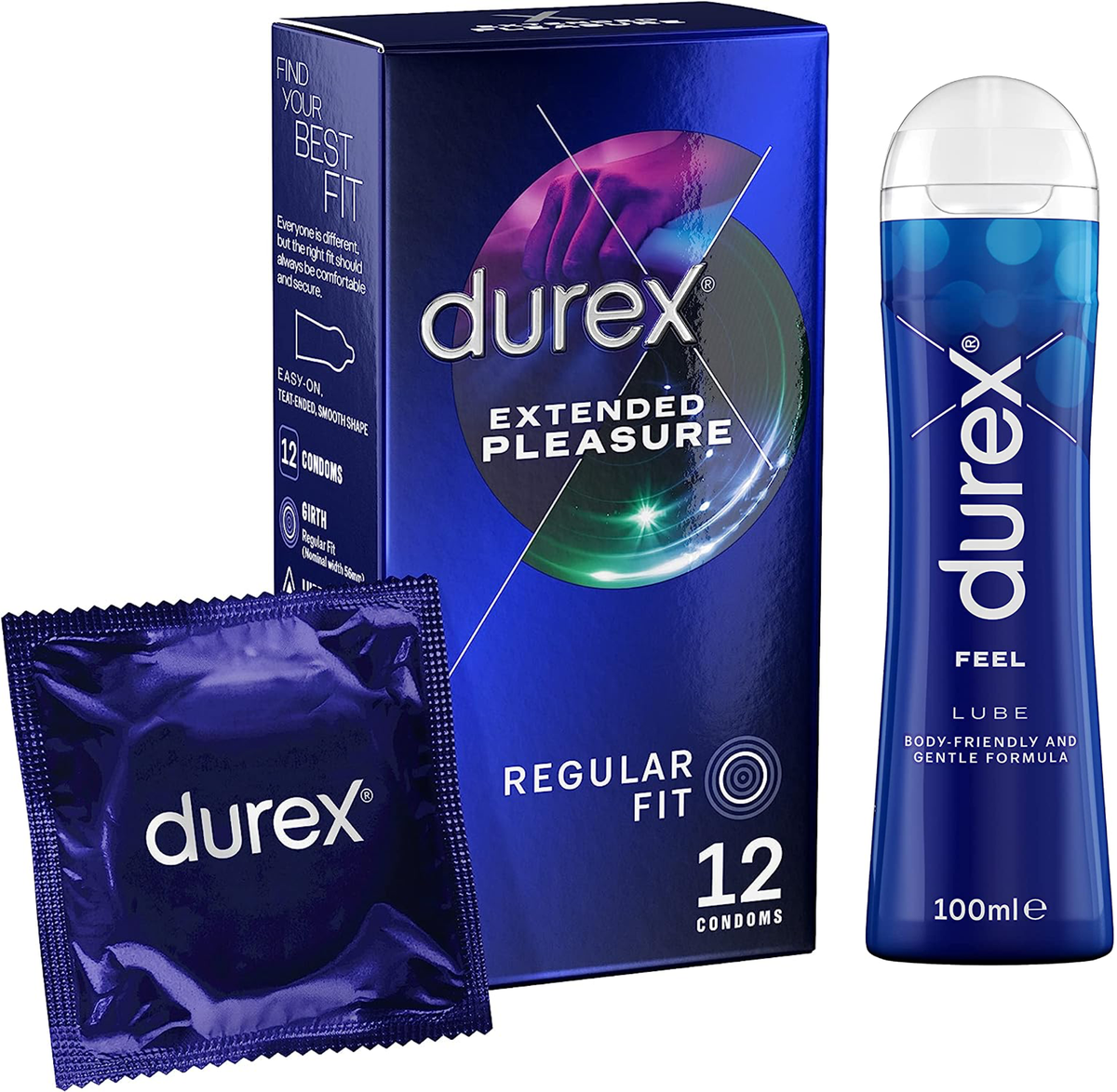 durex condoms with lubrication Amazon.com: Durex Extra Sensitive Lubricated Ultra Thin Premium Condoms, 3  Count (Pack of 6) : Health & Household main image 1
