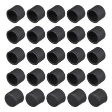 20pcs Plastic RCA Port Anti-Dust Stopper Cap Cover Black