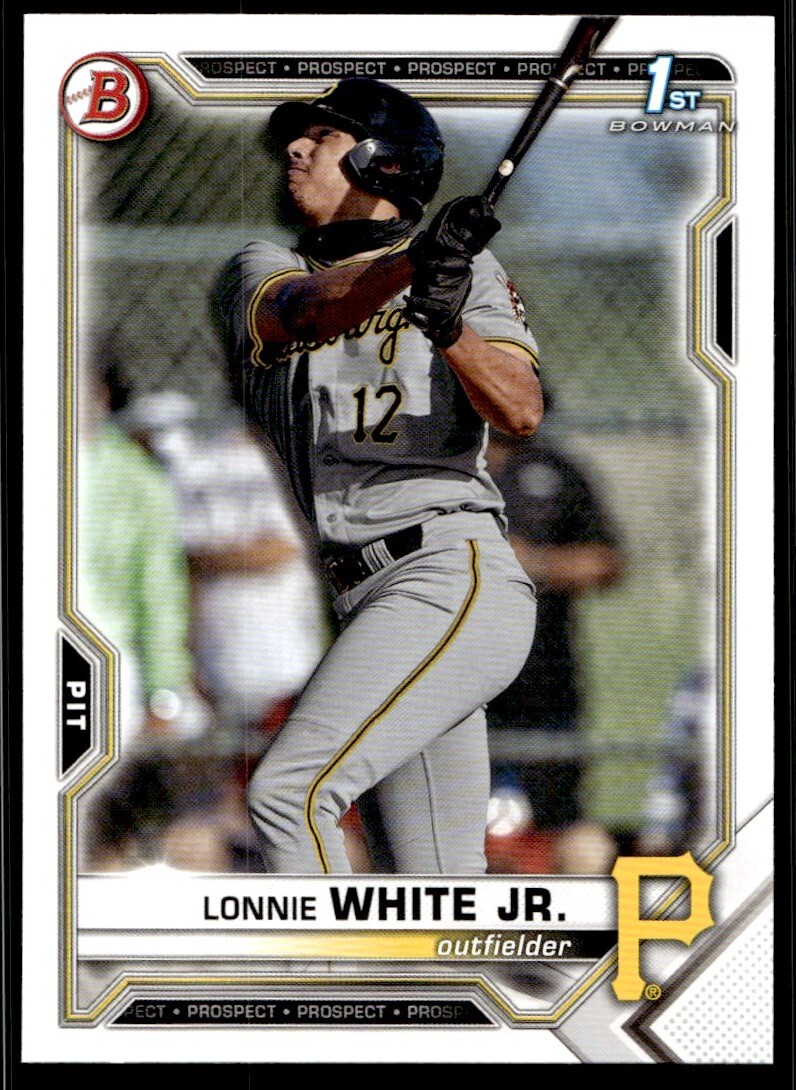 2021 Bowman Draft Lonnie White Jr. G574 Pittsburgh Pirates #BD-28