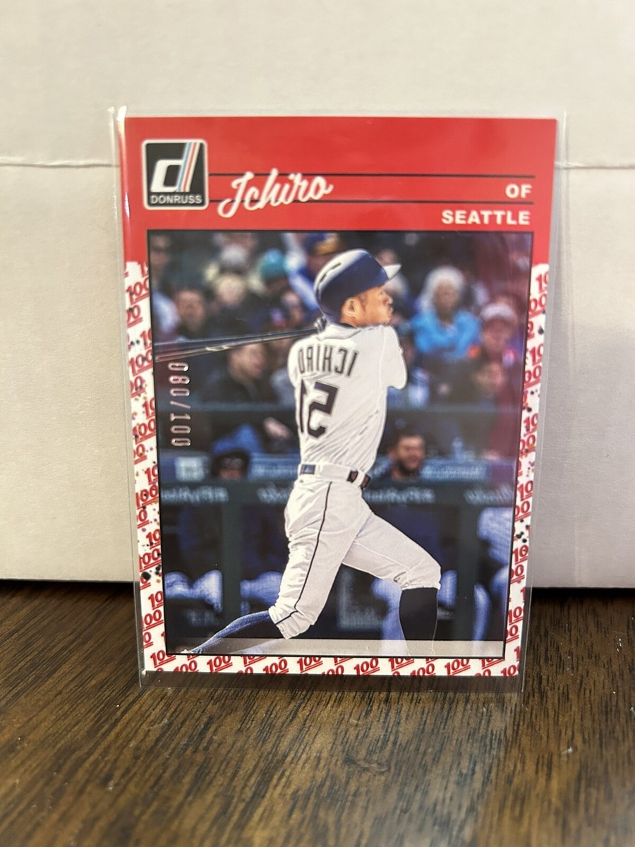 TOPPS DONRUSS Baseball MLB Ichiro イチロー② 2023 Donruss Baseball Holo Blue Retro 1990 #266 Ichiro