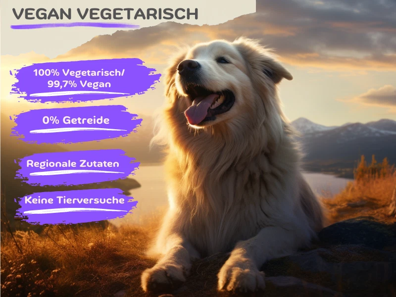 14,5 kg vegan / vegetarisches Hundefutter Süßkartoffel | Sensitiv | Hypoallergen - Bild 2 von 4