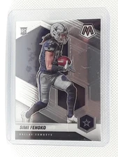 Simi Fehoko 2021 Mosaic Football - #341 RC - Dallas Cowboys