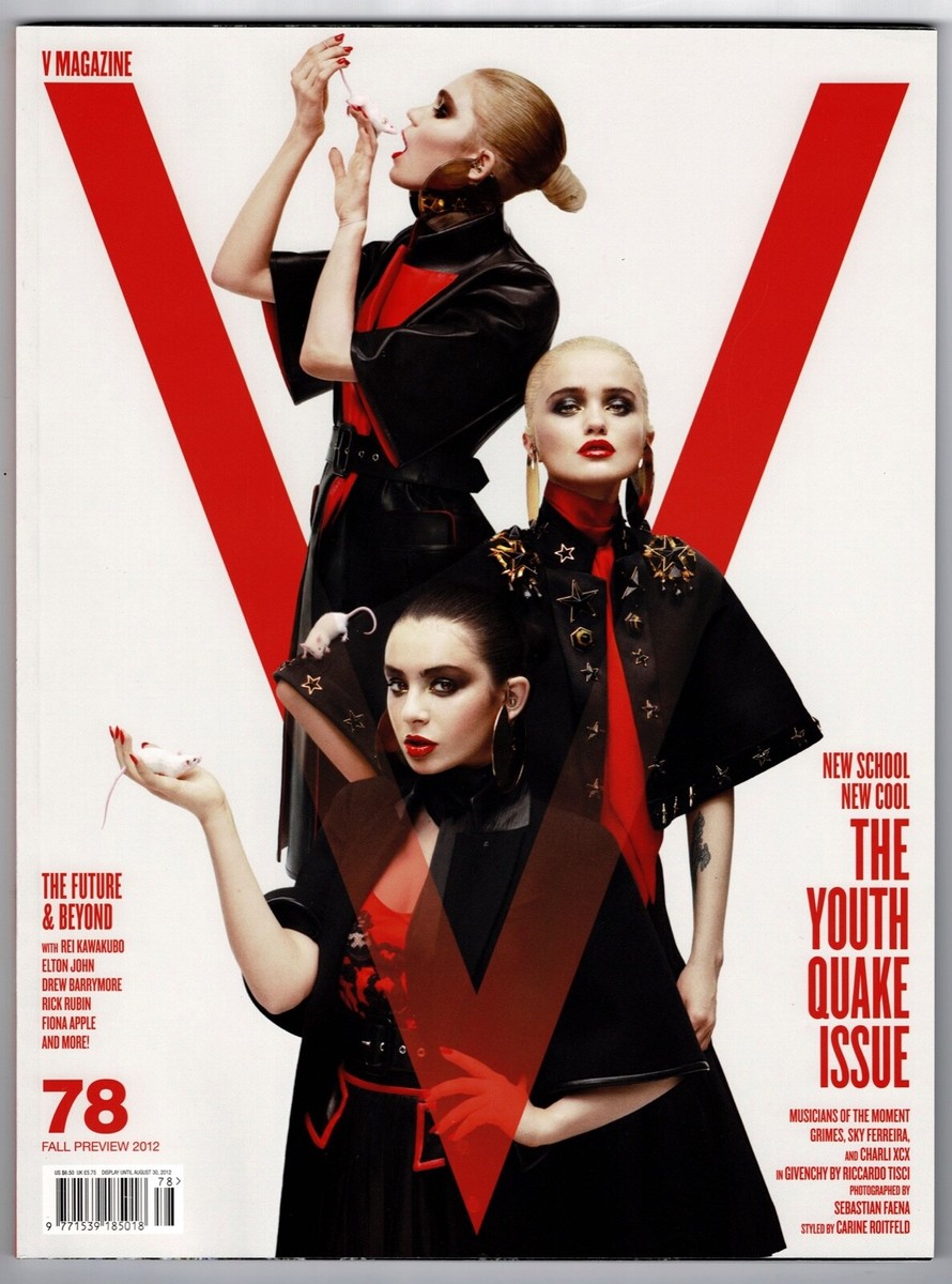V magazine 78 GRIMES, SKY FERREIRA & CHARLI XCX with CR