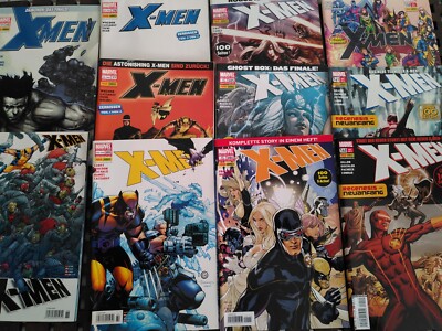 11x X-MEN MARVEL AB 2001 46  77 78 88 89 104 105 106 140 141 150 PANINI