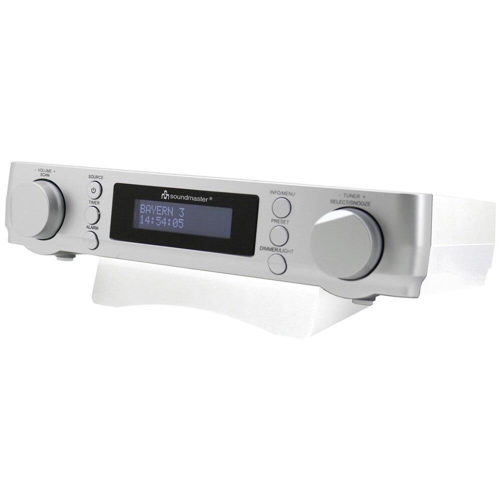 Thumbnail - Soundmaster Ur2022si Unterbauradio Dab+, Ukw Weckfunktion Silber