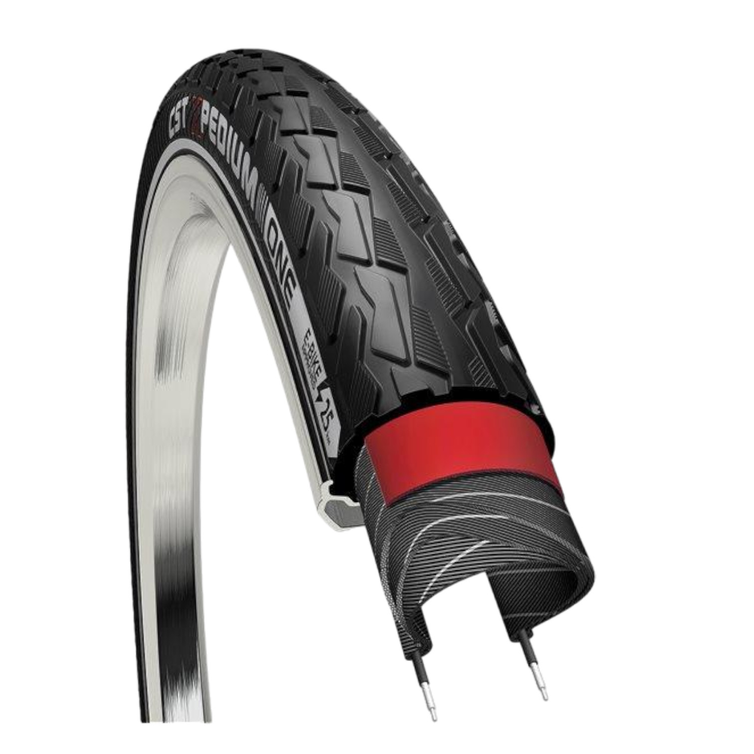 26 " CST Bicycle Tyres 26x1, 75 x-Pedium One Trekking City Bicycle