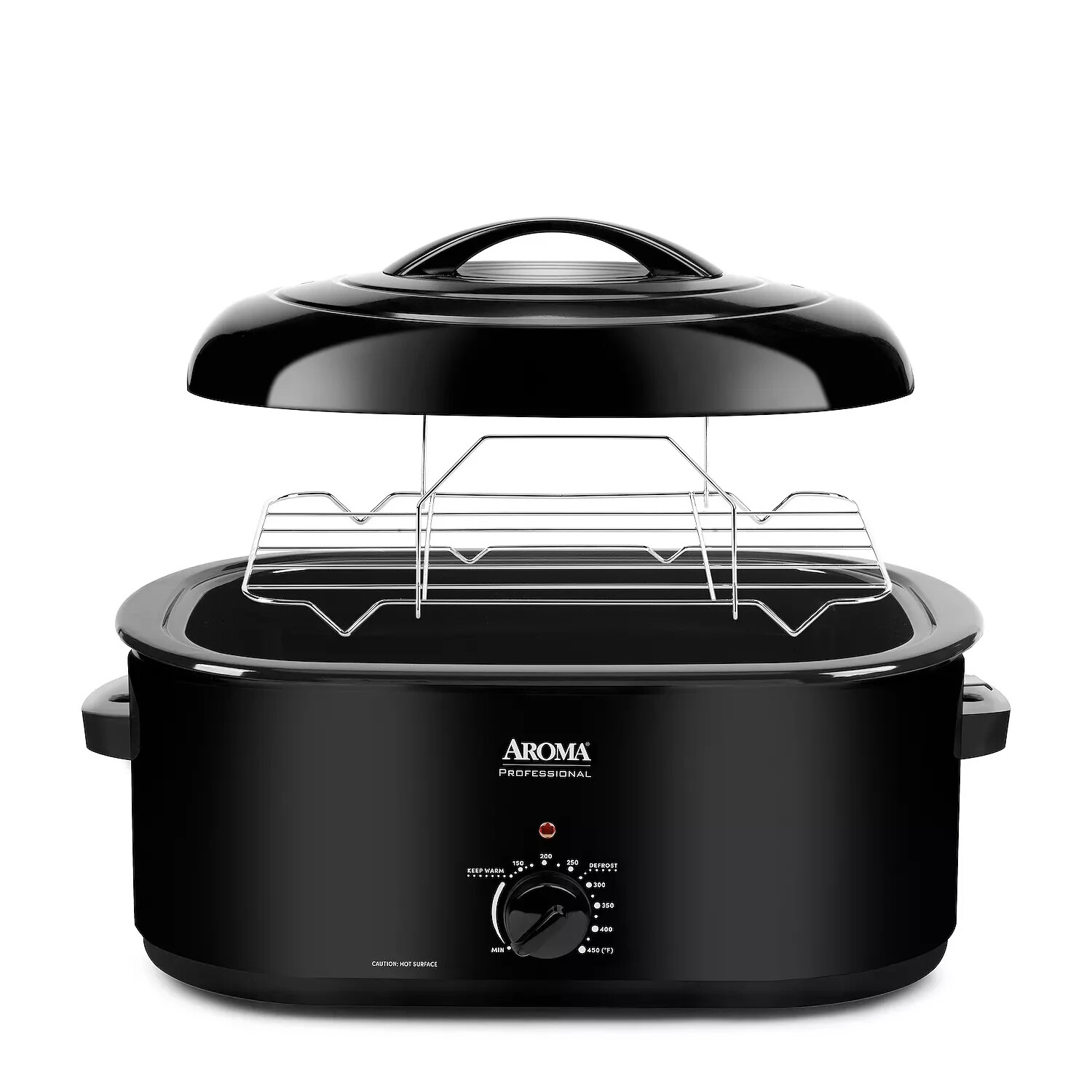 Aroma 22qrt Professional Roaster Oven with Buffet Server 26lb Turkey