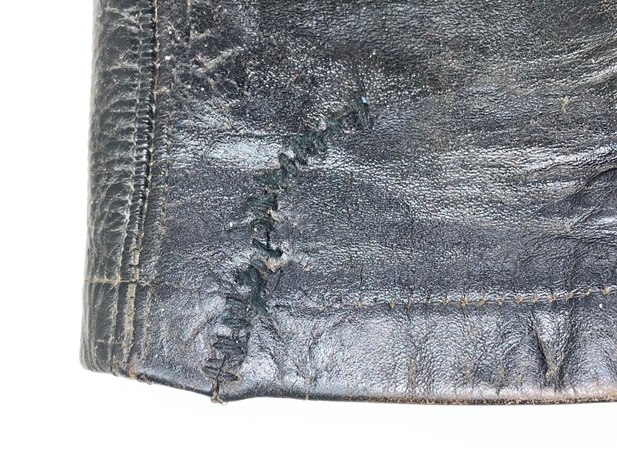 VTG 40 50 MEN 32 BECK NORTHEASTER FLYING TOGS HORSEHIDE LEATHER