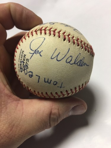 Vintage Worth Official 972 Baseball 1979 Pontiac ll W Box Crabb Insurance Co - Picture 9 of 10