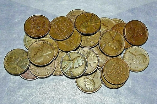 1 (ONE) 1925-P LINCOLN CENT WHEAT PENNY "VG-F" VERY GOOD TO FINE CIRCULATED BUY!