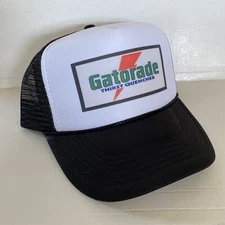 Vintage Gatorade Hat Thirst Quencher Trucker Hat snapback Black Cap Summer