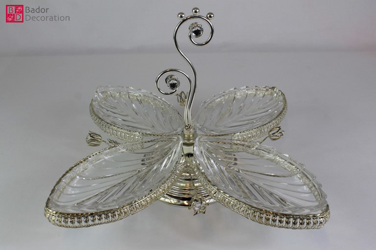 Kabarettschale Cuenco Decorativo Cabaret Fuente para Aperitivos Plato Nuevo