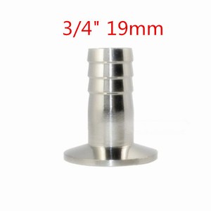 ferrule clamp barb tri connector hose adapter stainless steel