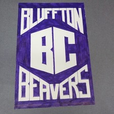 Bluffton Beavers Ohio OH 6x4 Scrapbook Collage Shadowbox Artwork