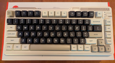 Kzzi NEW IOB Mech Keyboard - Rain - Creamy Linear Switches 'Soft Chunky Clunker'