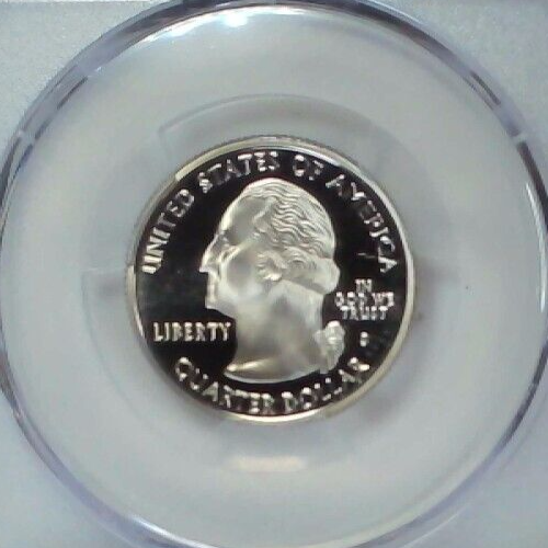 2006-S 25C State Quarter Nebraska PCGS PR69 DCAM Clad 24crt0519 - Picture 4 of 4