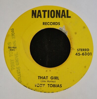 HEAR IT OBSCURE COUNTRY Toby Tobias NATIONAL Records 6301
