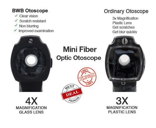 MINI OTOSCOPE NEW LED FIBER OPTIC MEDICAL DIAGNOSTIC EXAMINATION CE GP APPROVED - Picture 39 of 48