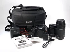 Canon EOS Rebel T6 18.0MP Digital SLR Camera Kit - 2 Lens, Bag & More
