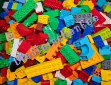 Lego Duplo 100 Steine Bausteine Grundbausteine verschiedene Formen&Farben bunt 