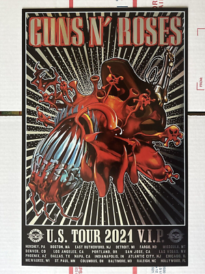 Guns N' Roses VIP Merchandise 2021 US Tour | eBay