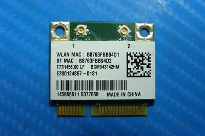 Sony Vaio SVF152C29L 15.5'' Genuine Laptop Wireless WiFi Card bcm943142hm