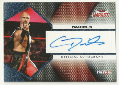 2009 TRISTAR TNA IMPACT WRESTLING - CHRISTOPHER DANIELS AUTOGRAPH -  IA-18
