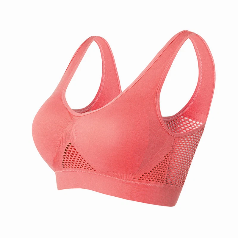 Breathable Cool Lift Up Air Bra - Seamless Wireless Cool Comfort Breathable  Bra