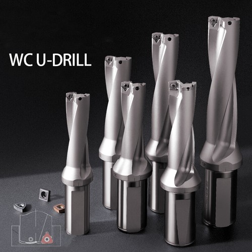 WC Series Drill Bits 14mm-47mm 2D 3D 4D 5D Indexable U Drill Machinery Lathes - Afbeelding 1 van 7