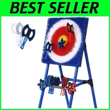 Axe Throwing Target Set with 8 Axes