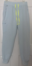 FIGS Technical Collection Jogger Scrub Pants Women  s Small Light Blue   Used