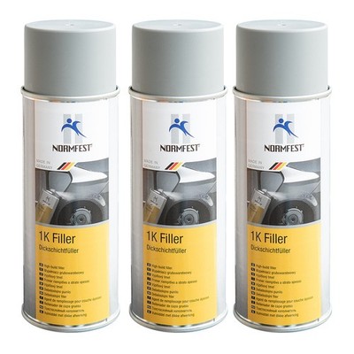 1K Dickschichtfüller MultiFiller Lack Füller Grundierung Primer 3x400ml